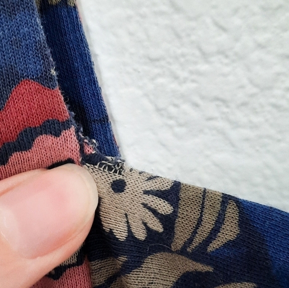 Marc by Marc Jacobs Dark Indigo Multi Floral Dress XS - Picture 6 of 6